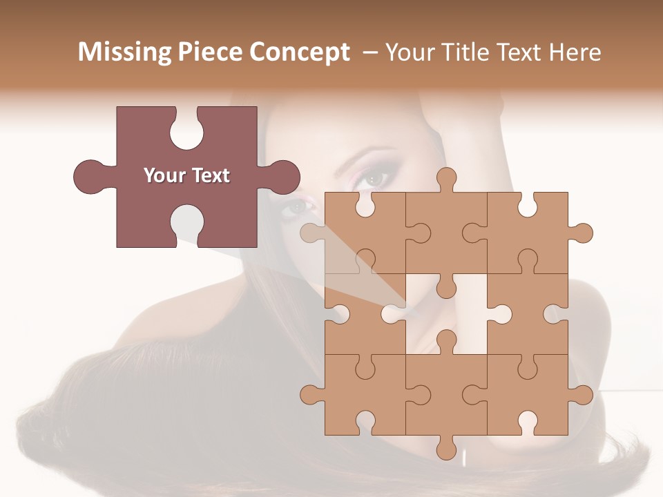 Hair Care Models PowerPoint Template