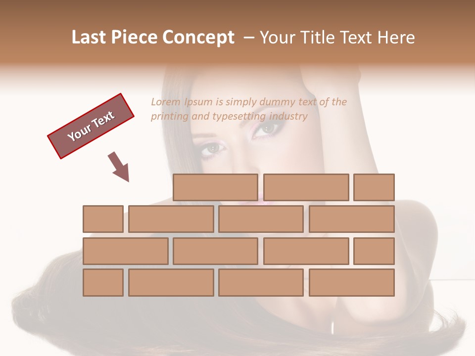 Hair Care Models PowerPoint Template