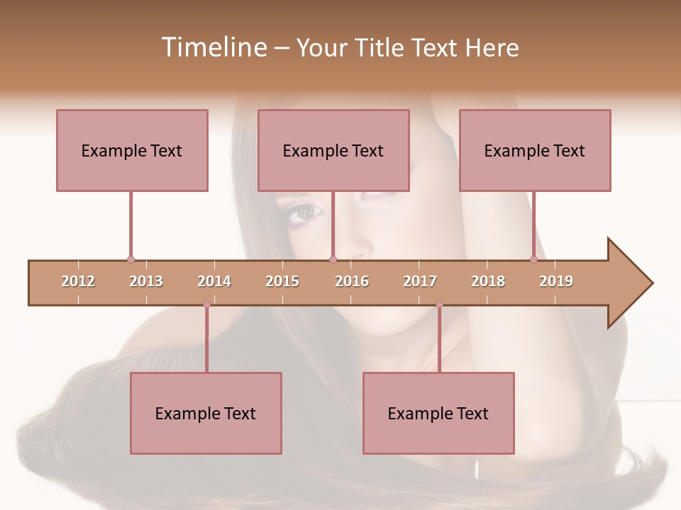 Hair Care Models PowerPoint Template