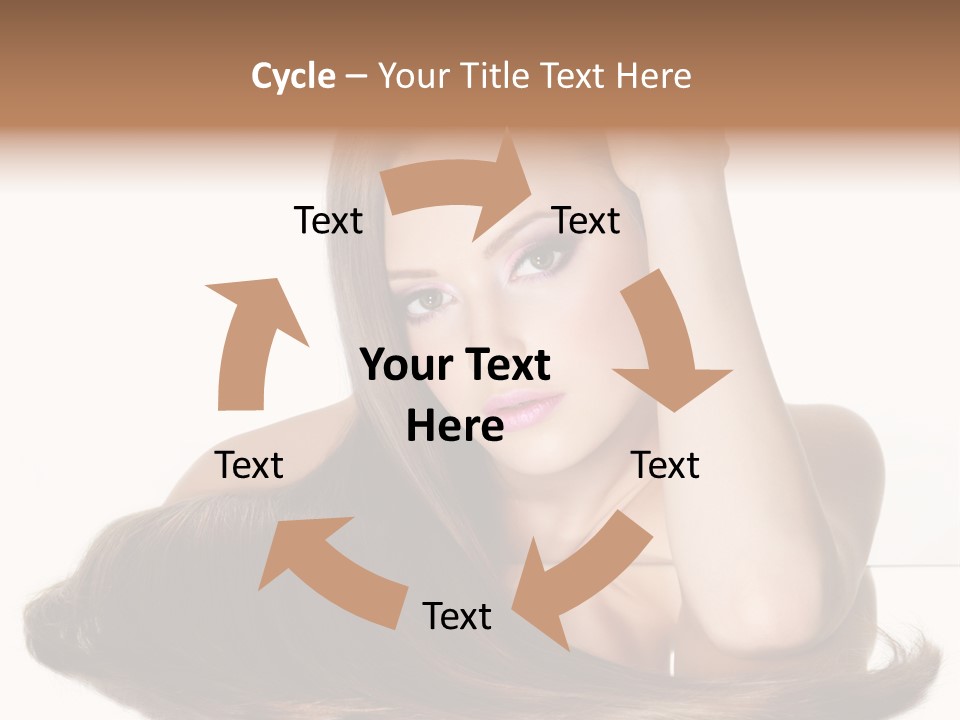 Hair Care Models PowerPoint Template