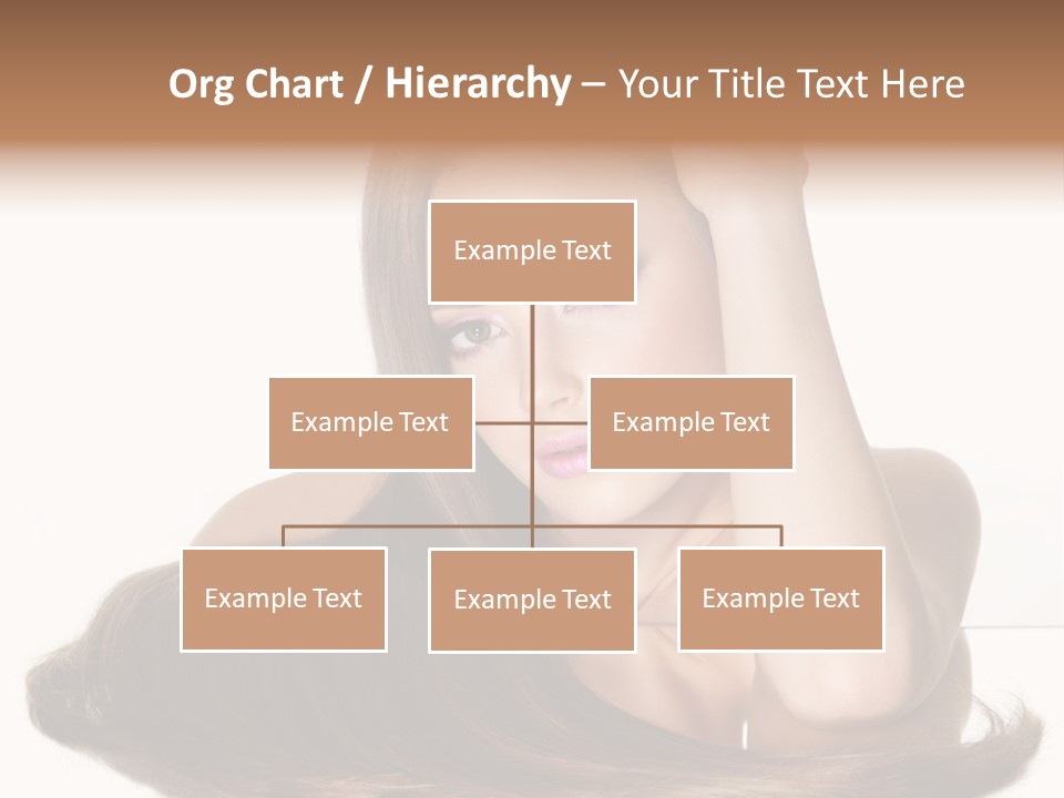 Hair Care Models PowerPoint Template