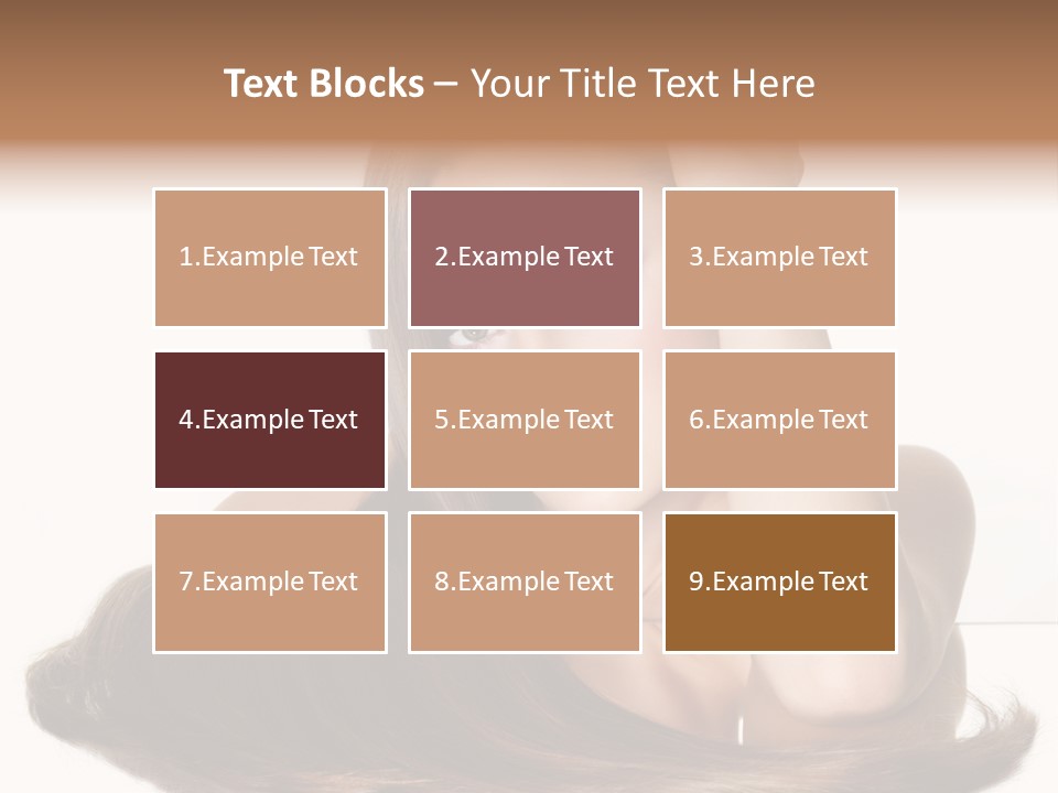 Hair Care Models PowerPoint Template