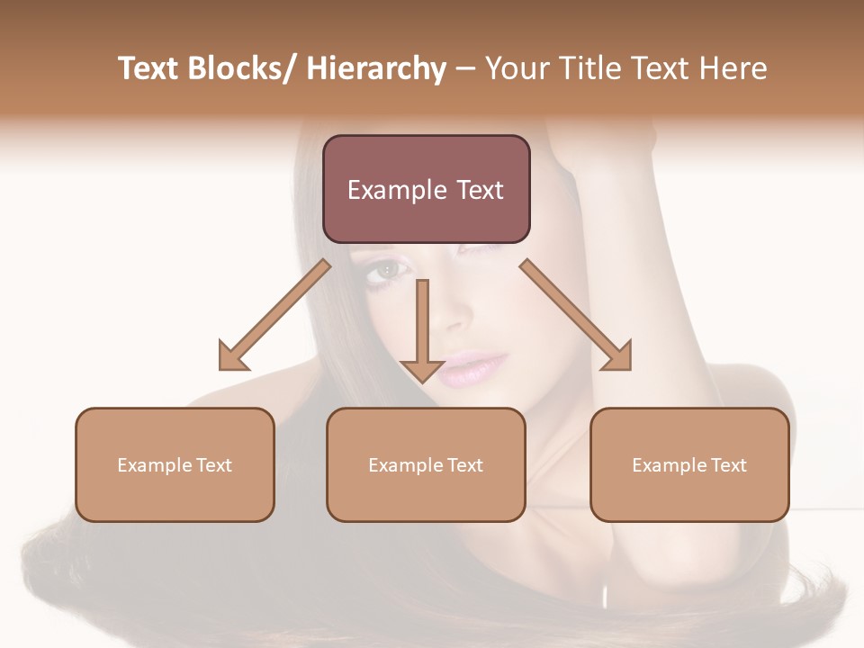 Hair Care Models PowerPoint Template