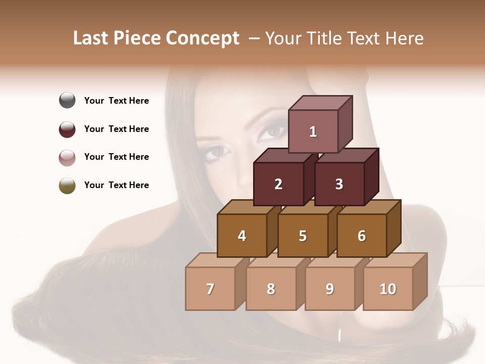 Hair Care Models PowerPoint Template