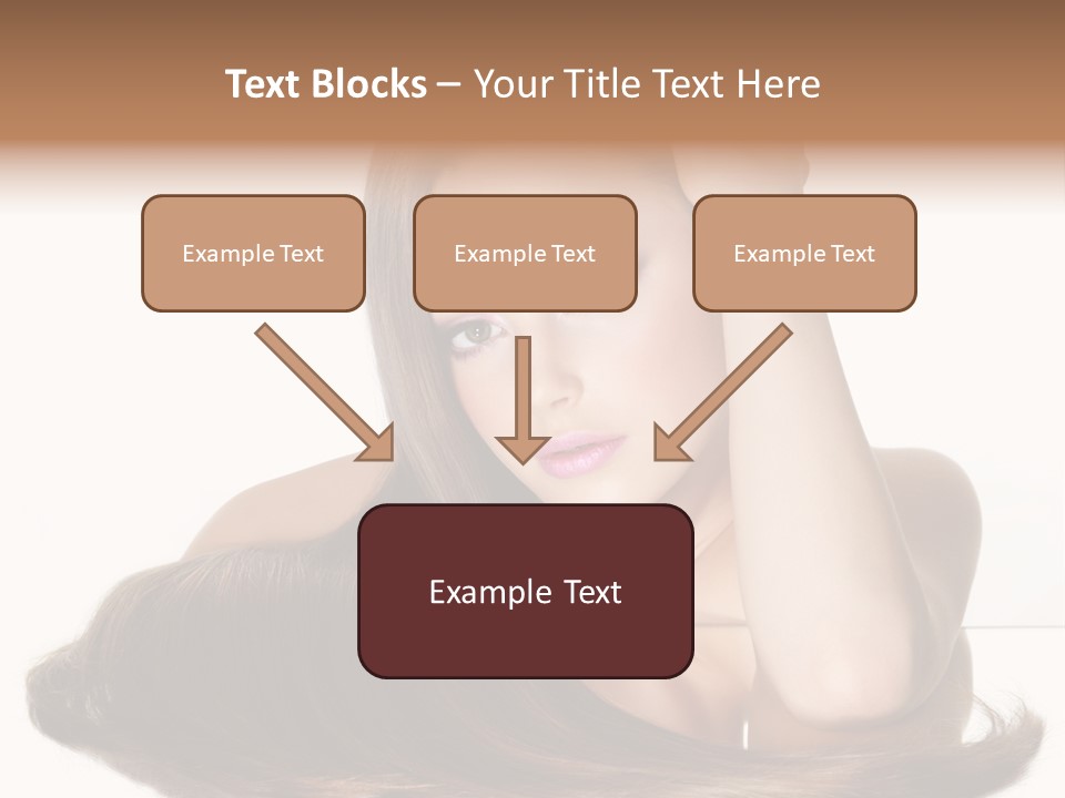 Hair Care Models PowerPoint Template