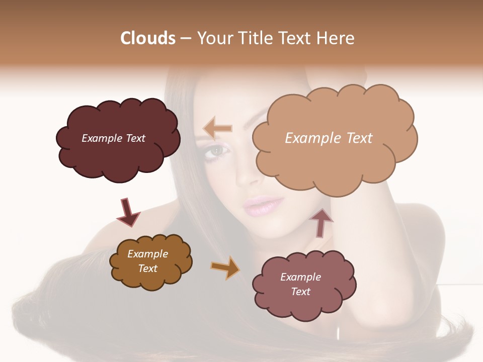 Hair Care Models PowerPoint Template