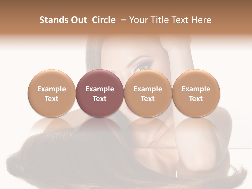 Hair Care Models PowerPoint Template