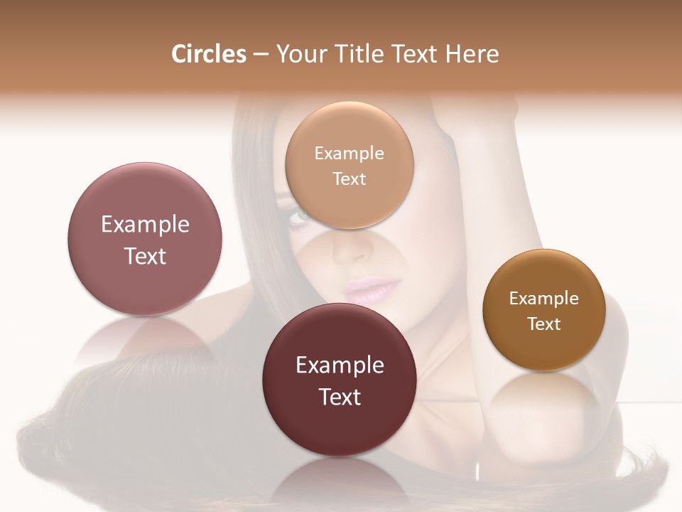 Hair Care Models PowerPoint Template