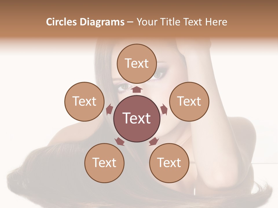 Hair Care Models PowerPoint Template