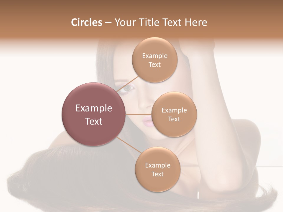 Hair Care Models PowerPoint Template