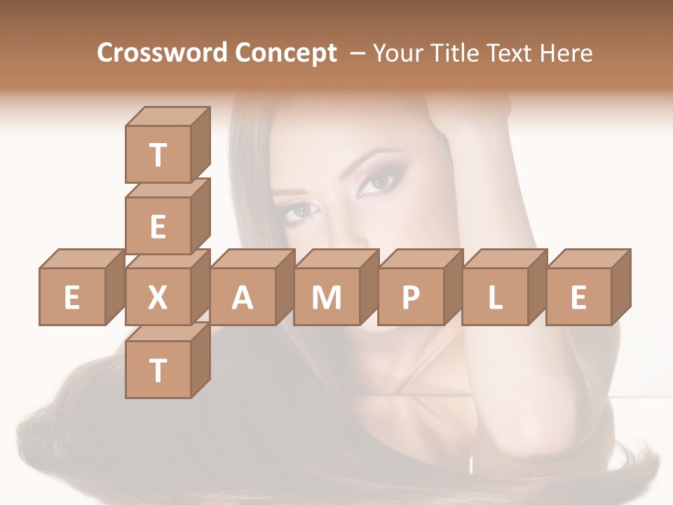 Hair Care Models PowerPoint Template