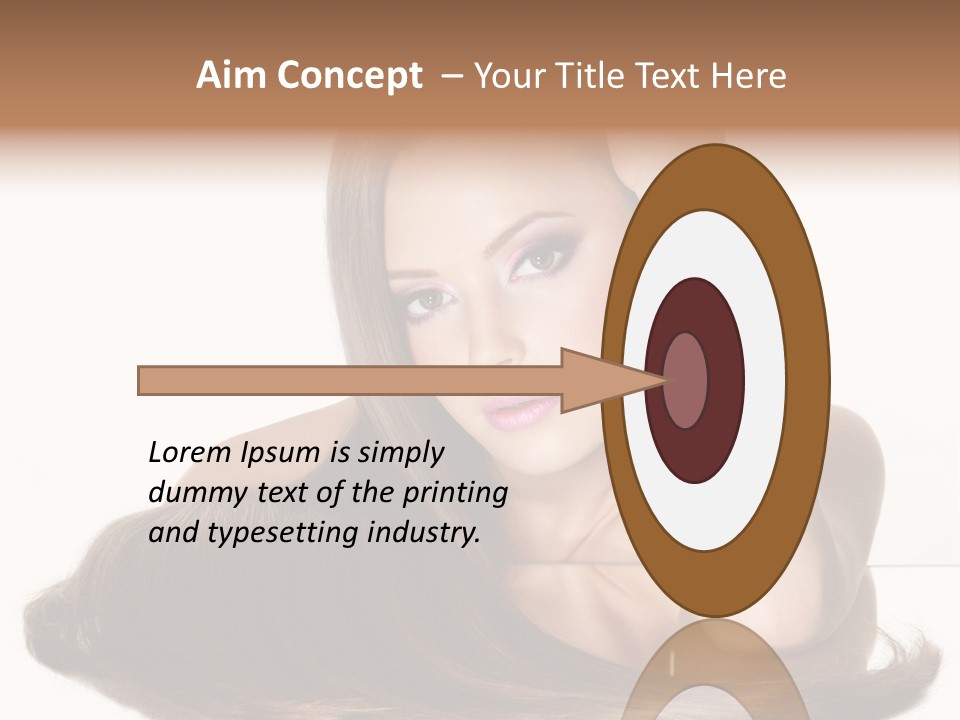 Hair Care Models PowerPoint Template