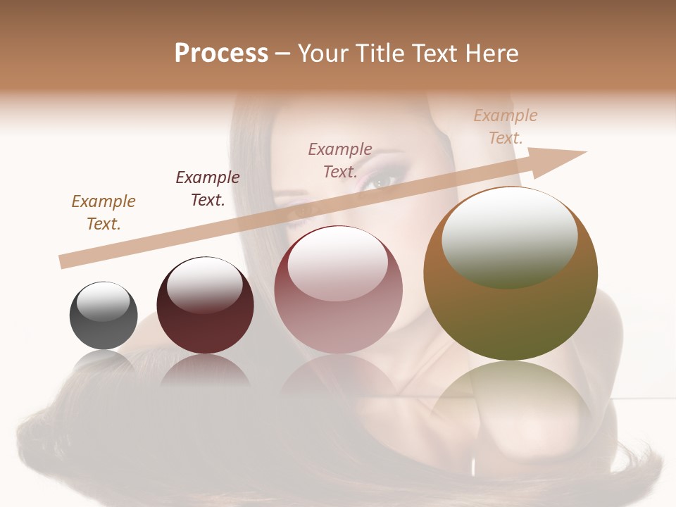 Hair Care Models PowerPoint Template