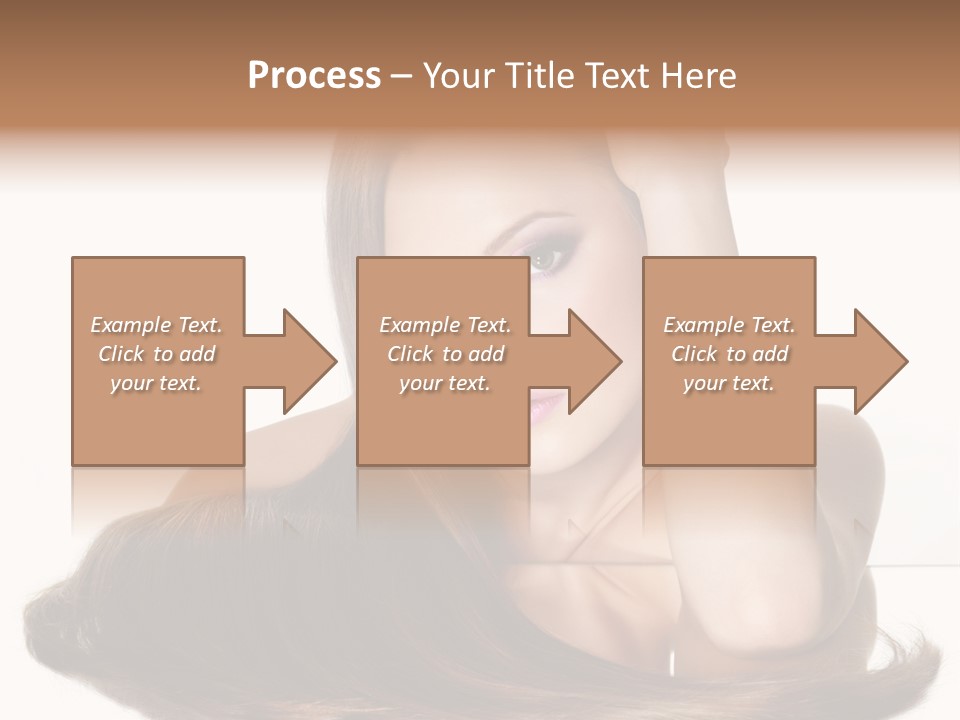 Hair Care Models PowerPoint Template
