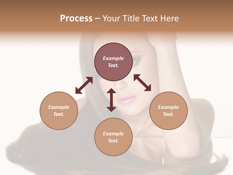 Hair Care Models PowerPoint Template