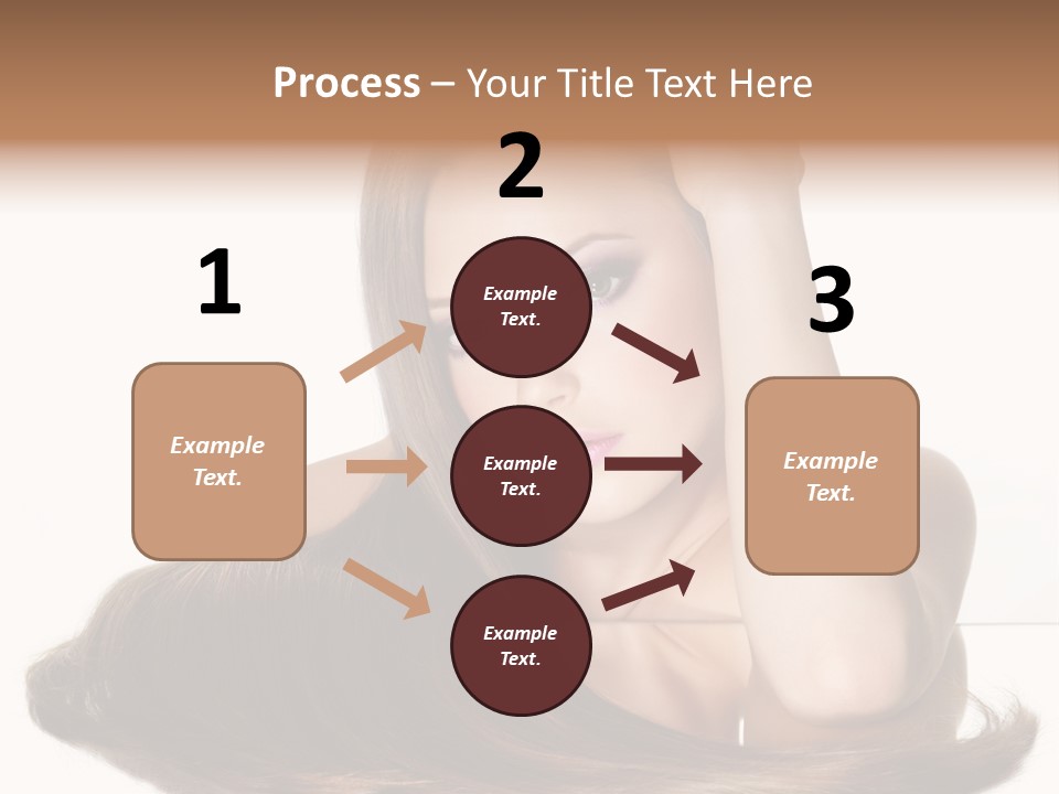 Hair Care Models PowerPoint Template