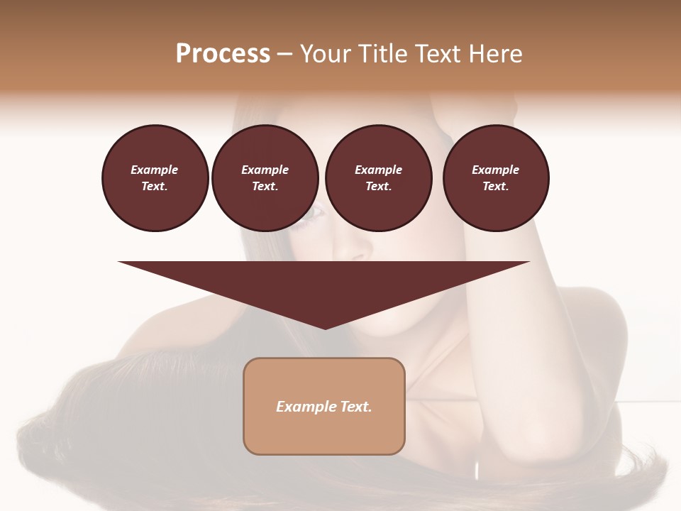 Hair Care Models PowerPoint Template