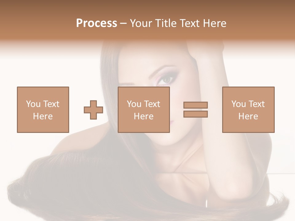 Hair Care Models PowerPoint Template