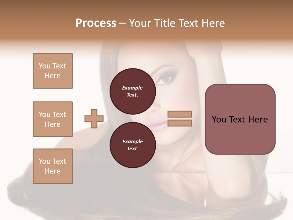 Hair Care Models PowerPoint Template