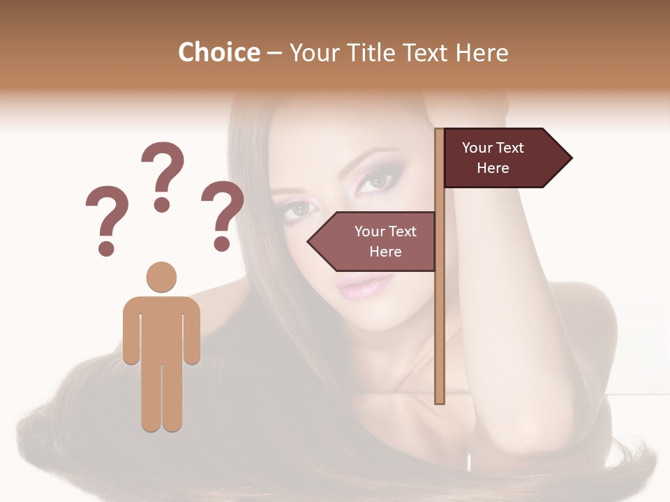 Hair Care Models PowerPoint Template