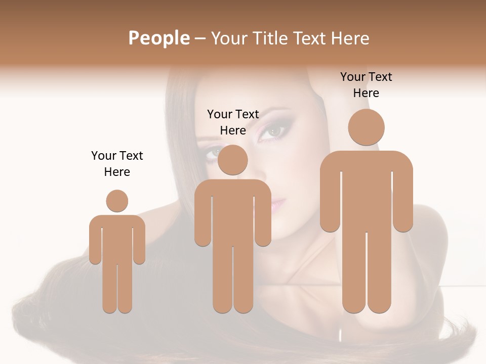 Hair Care Models PowerPoint Template
