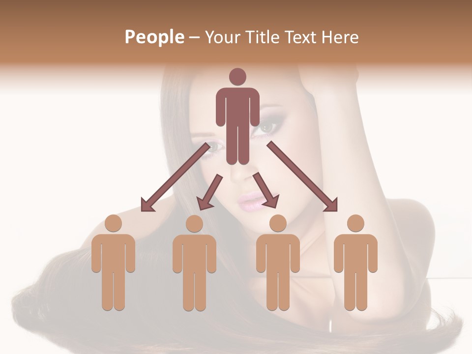 Hair Care Models PowerPoint Template