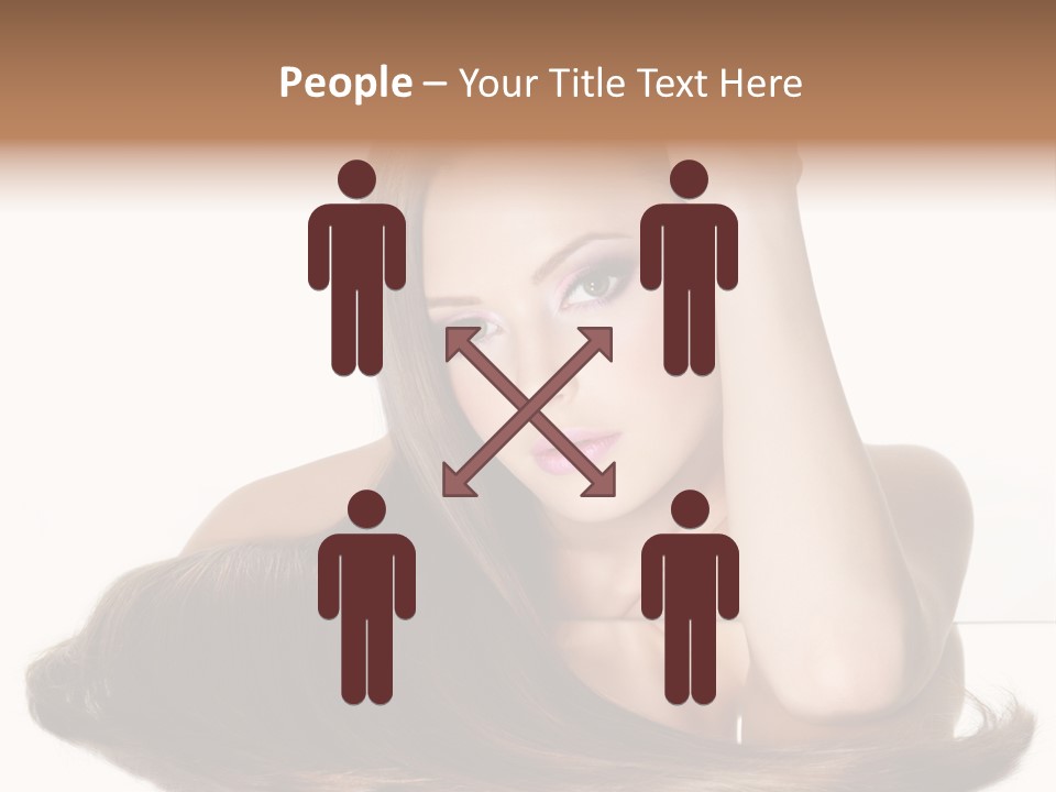 Hair Care Models PowerPoint Template