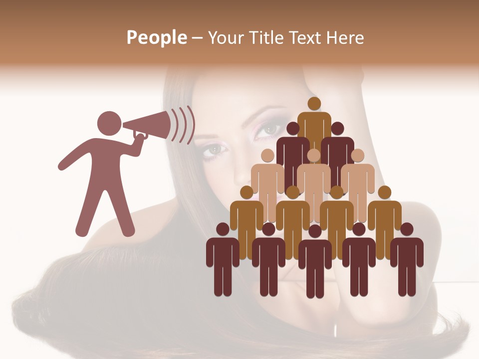 Hair Care Models PowerPoint Template