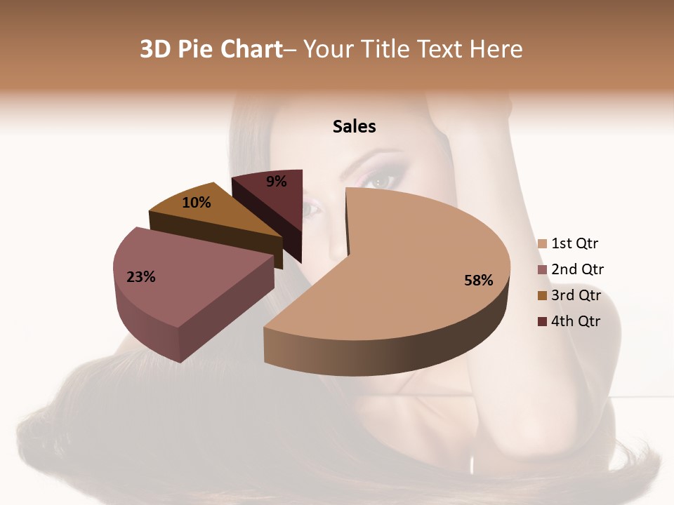 Hair Care Models PowerPoint Template