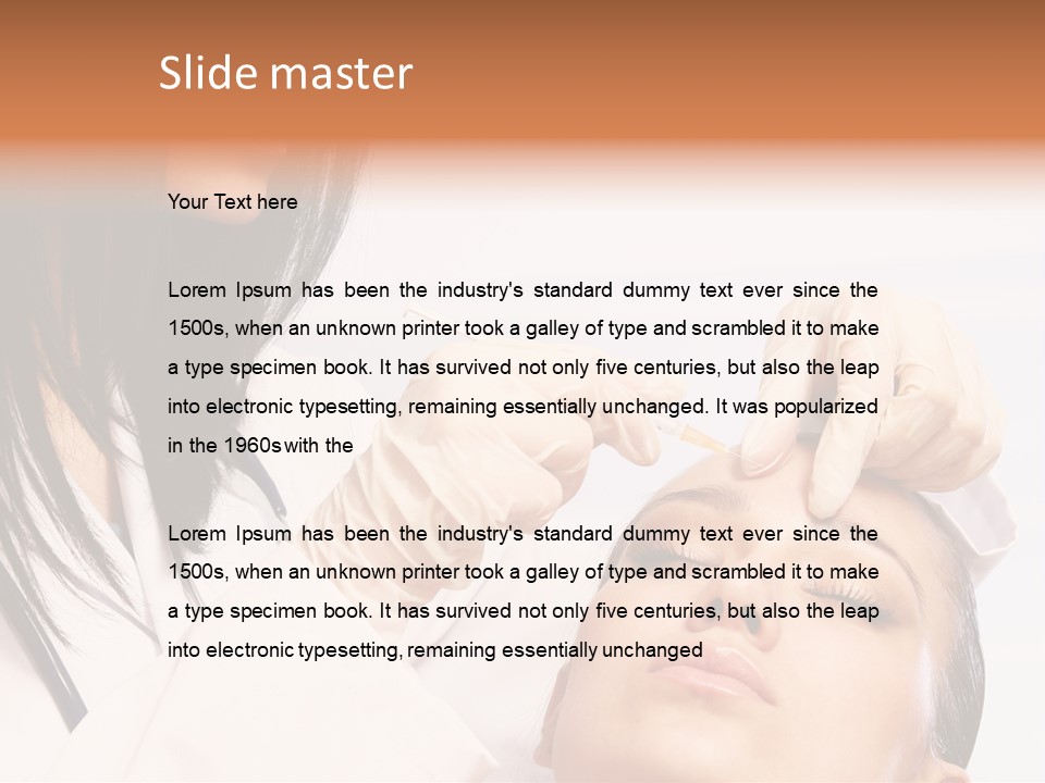 Human Beautiful Candid PowerPoint Template