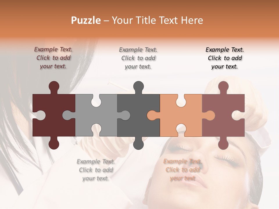 Human Beautiful Candid PowerPoint Template