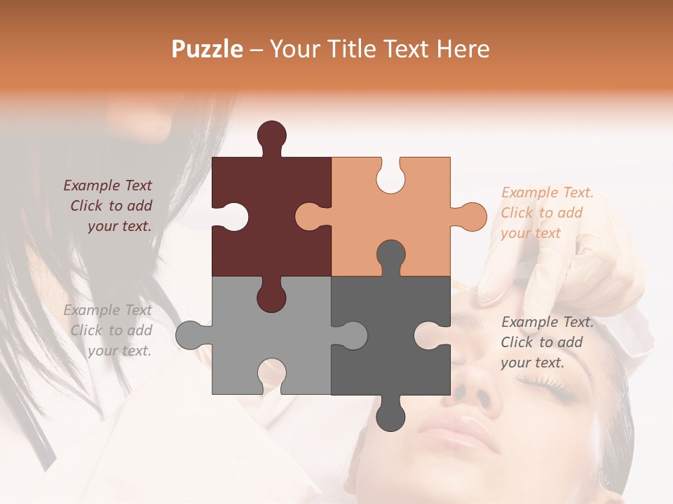 Human Beautiful Candid PowerPoint Template