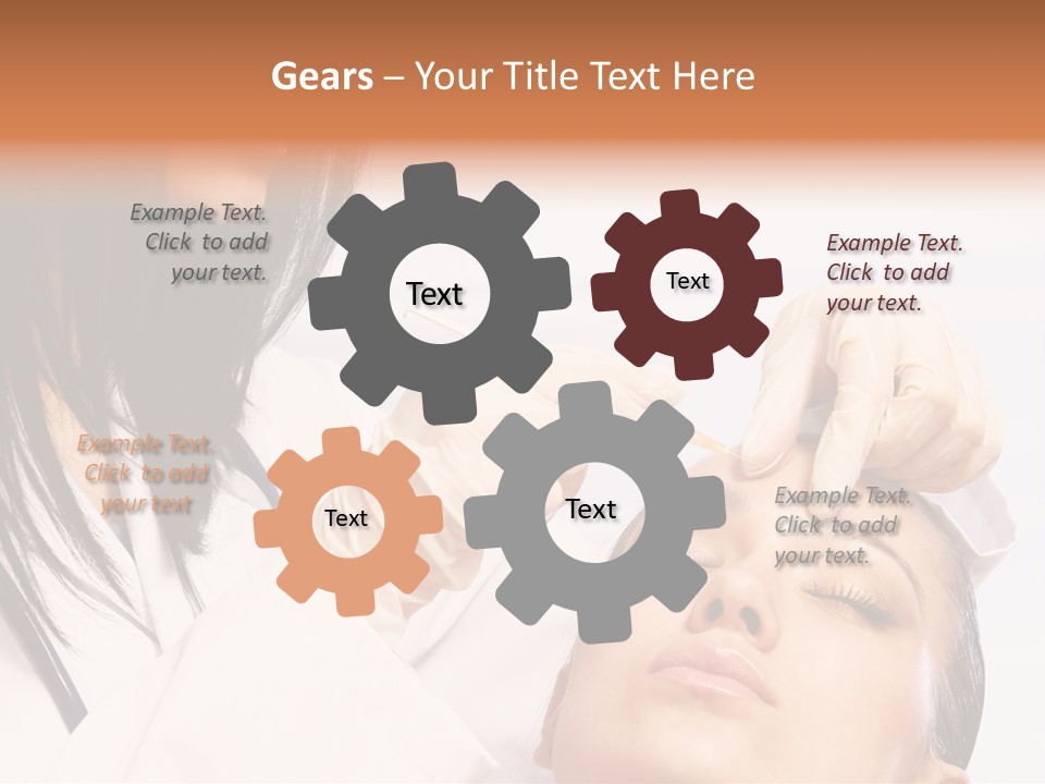 Human Beautiful Candid PowerPoint Template