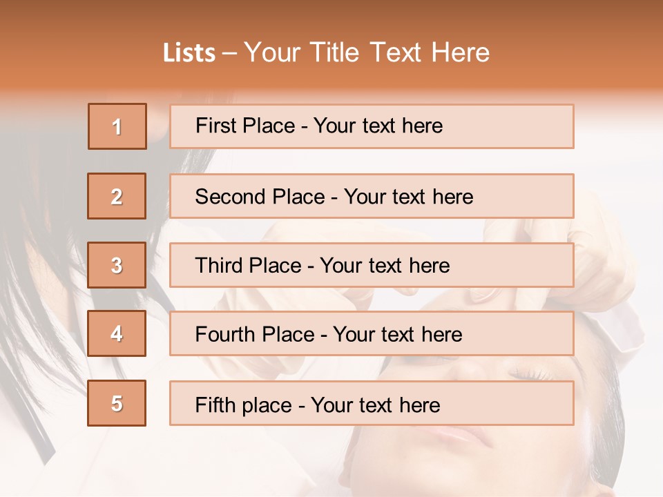 Human Beautiful Candid PowerPoint Template