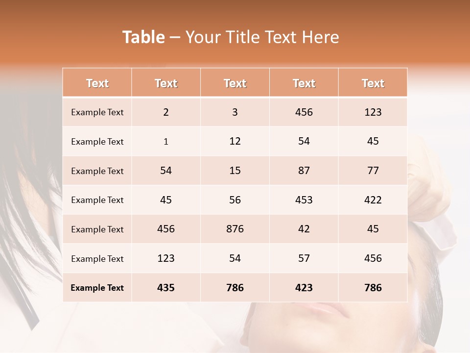 Human Beautiful Candid PowerPoint Template