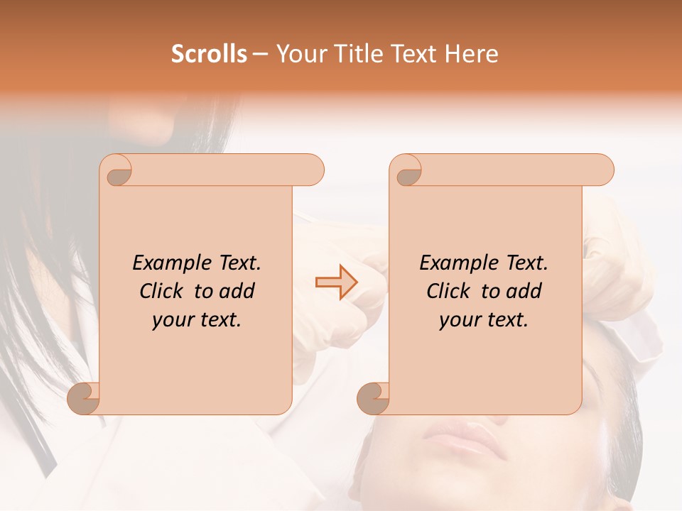 Human Beautiful Candid PowerPoint Template
