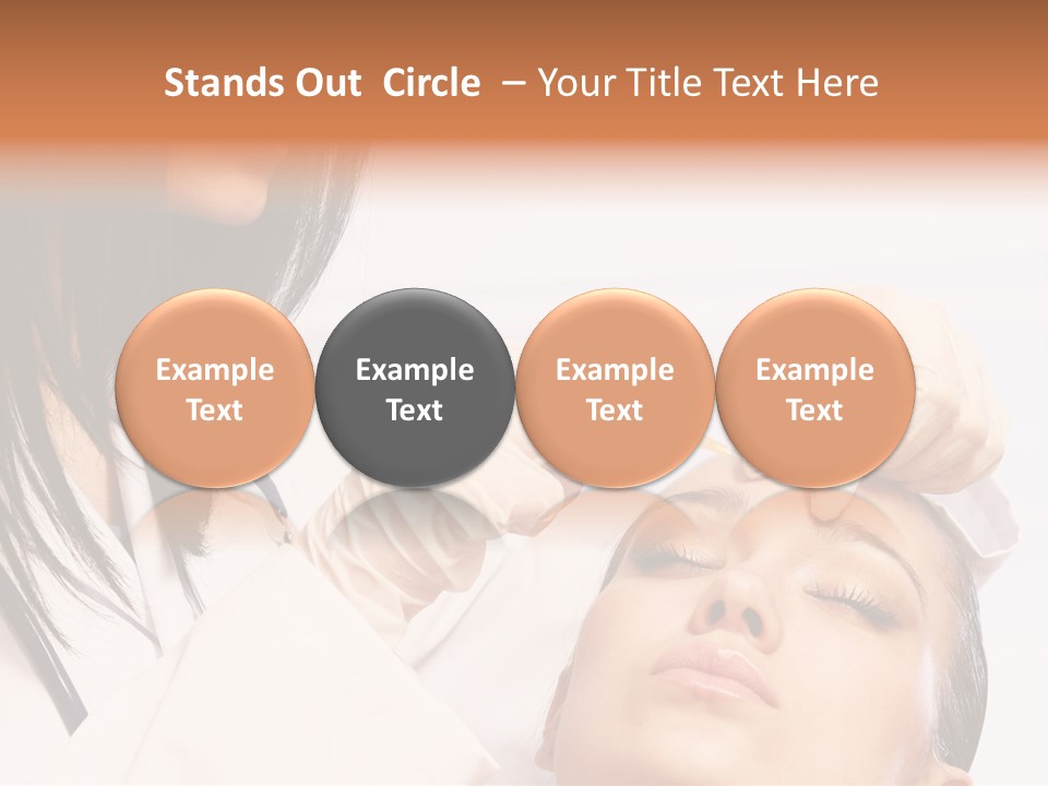 Human Beautiful Candid PowerPoint Template