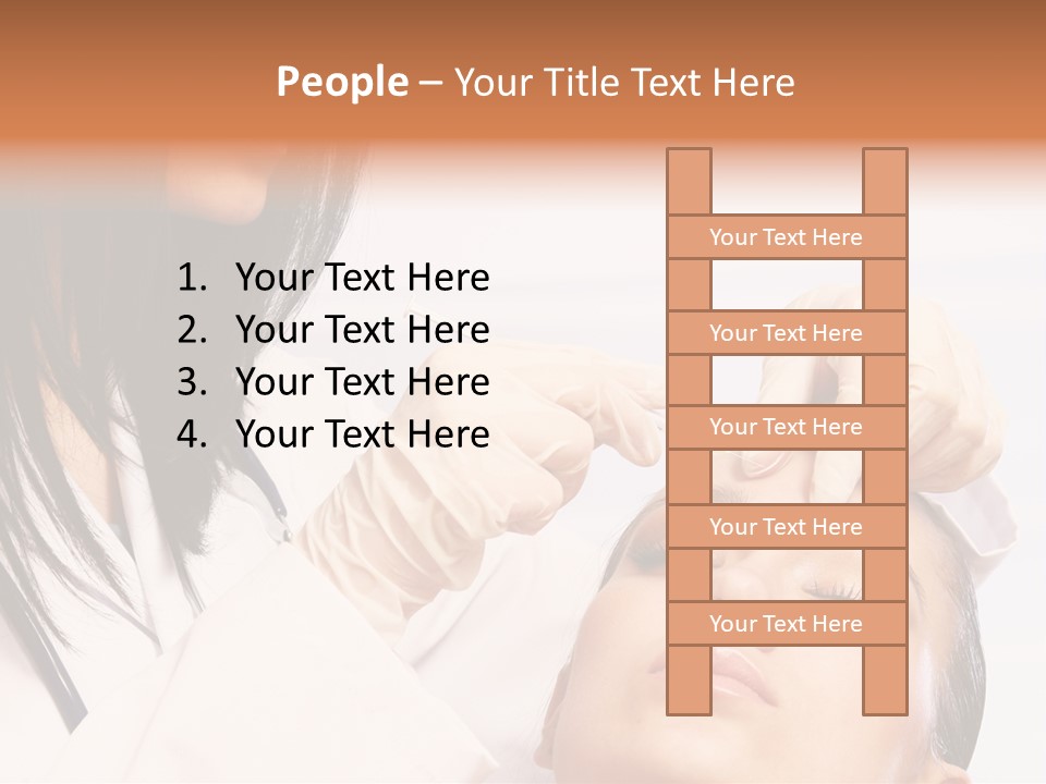 Human Beautiful Candid PowerPoint Template
