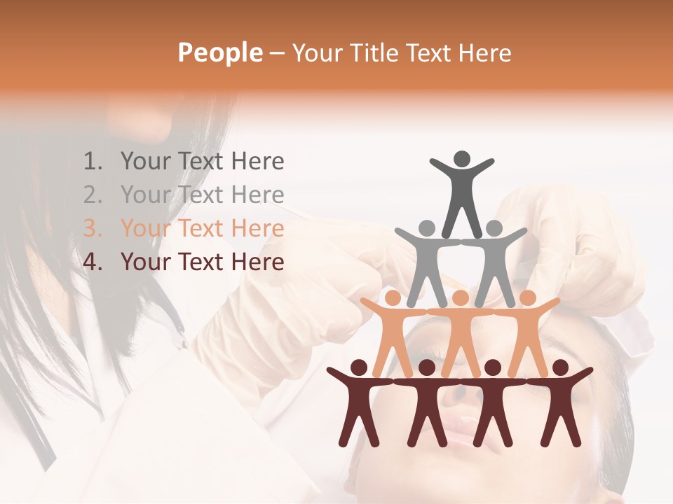 Human Beautiful Candid PowerPoint Template