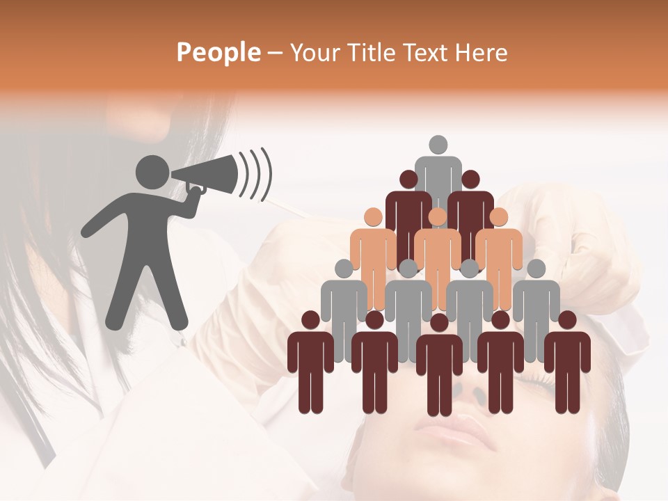 Human Beautiful Candid PowerPoint Template