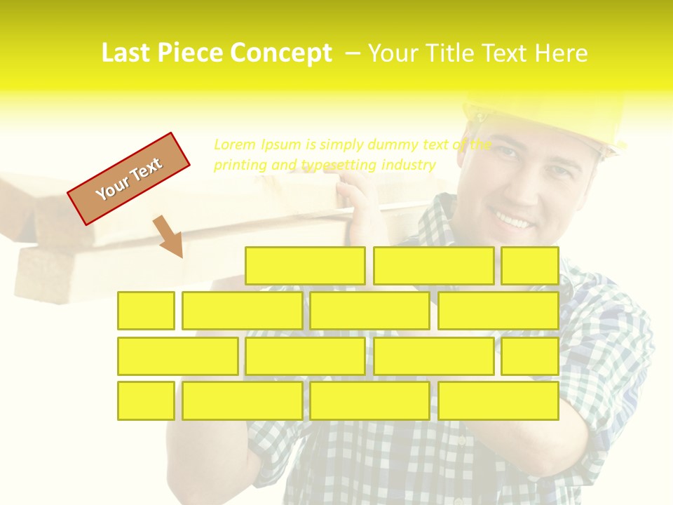 Labor Worker PowerPoint Template