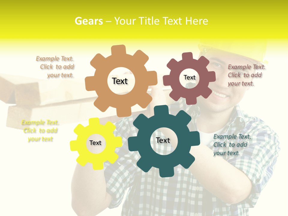 Labor Worker PowerPoint Template