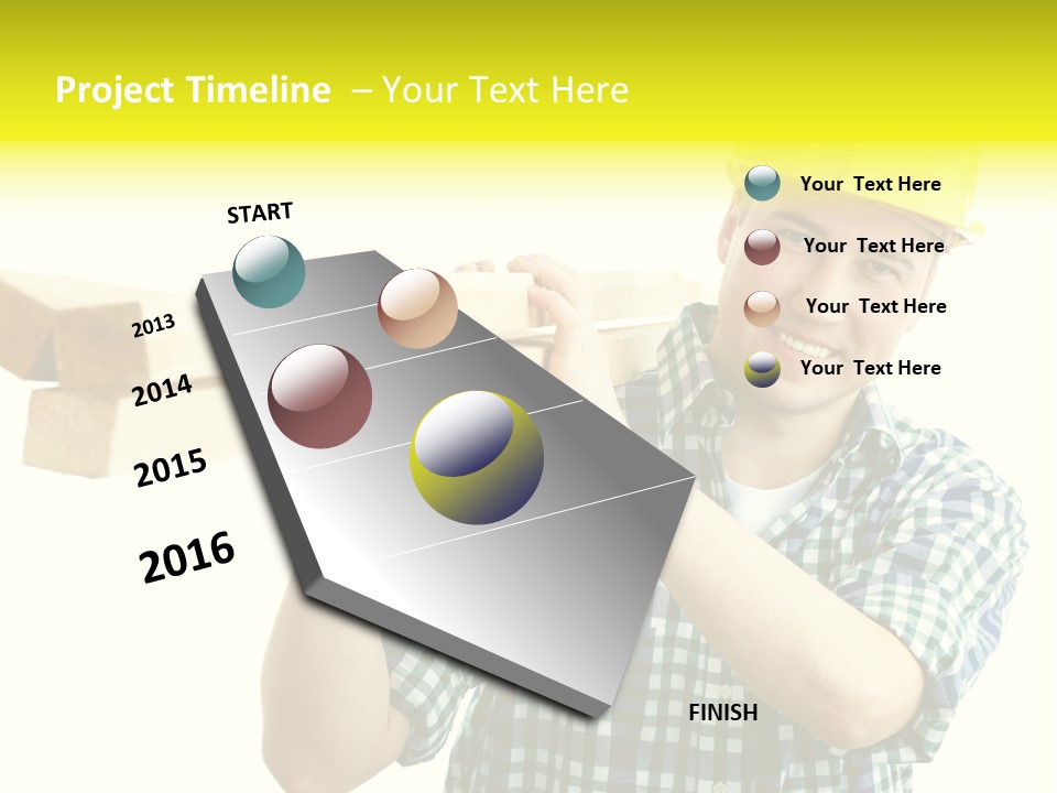 Labor Worker PowerPoint Template