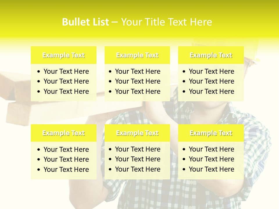 Labor Worker PowerPoint Template