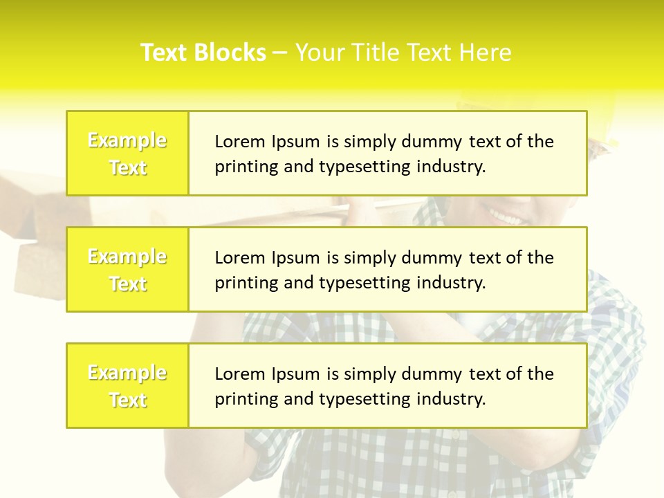 Labor Worker PowerPoint Template