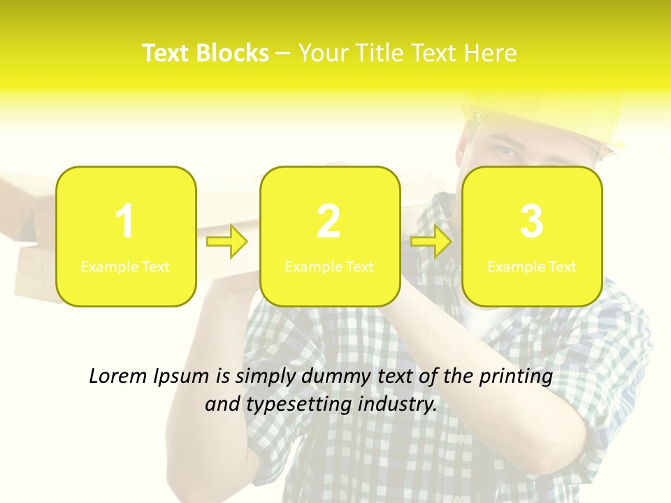 Labor Worker PowerPoint Template