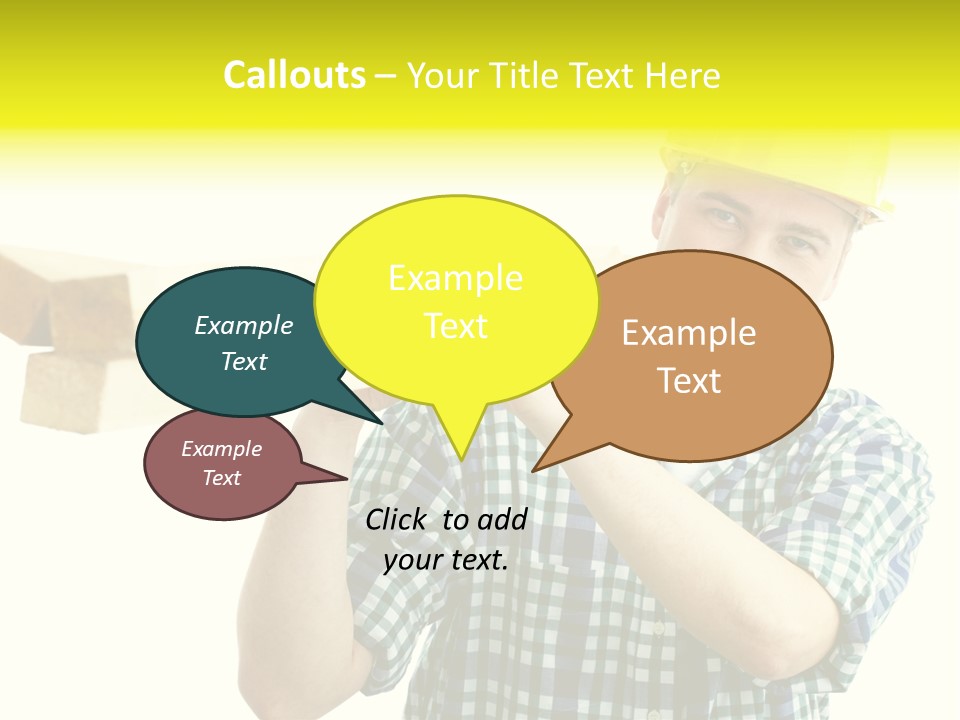 Labor Worker PowerPoint Template