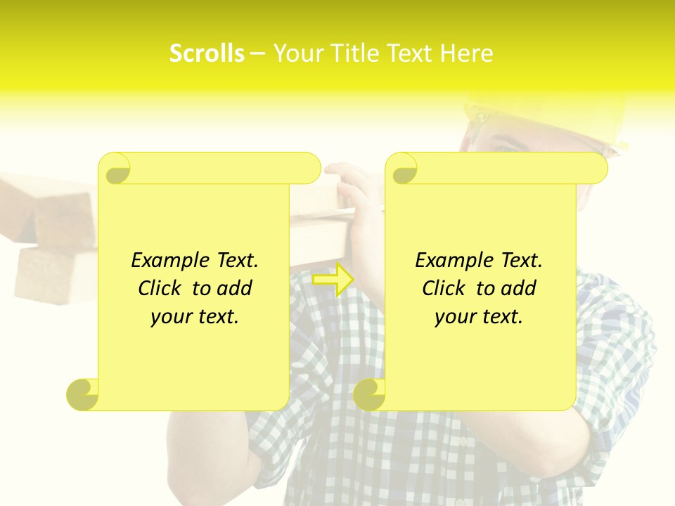 Labor Worker PowerPoint Template