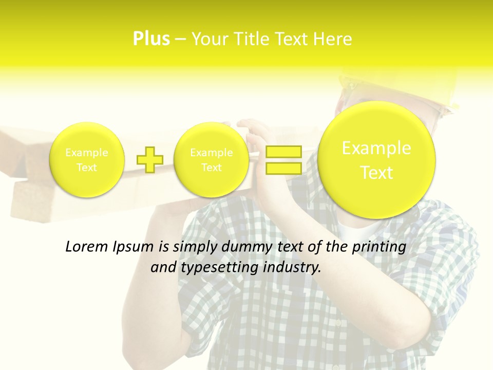 Labor Worker PowerPoint Template