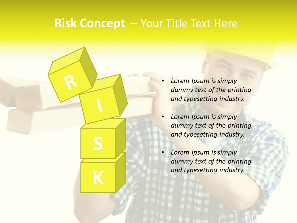 Labor Worker PowerPoint Template